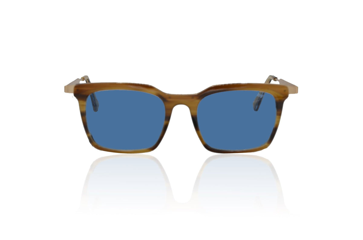 Specs By Lux Samar Sunglasses - Oak/Blue Polarized Response [Court HD+] | Tennis & Pickleball Sunglasses | RIA  main image 4