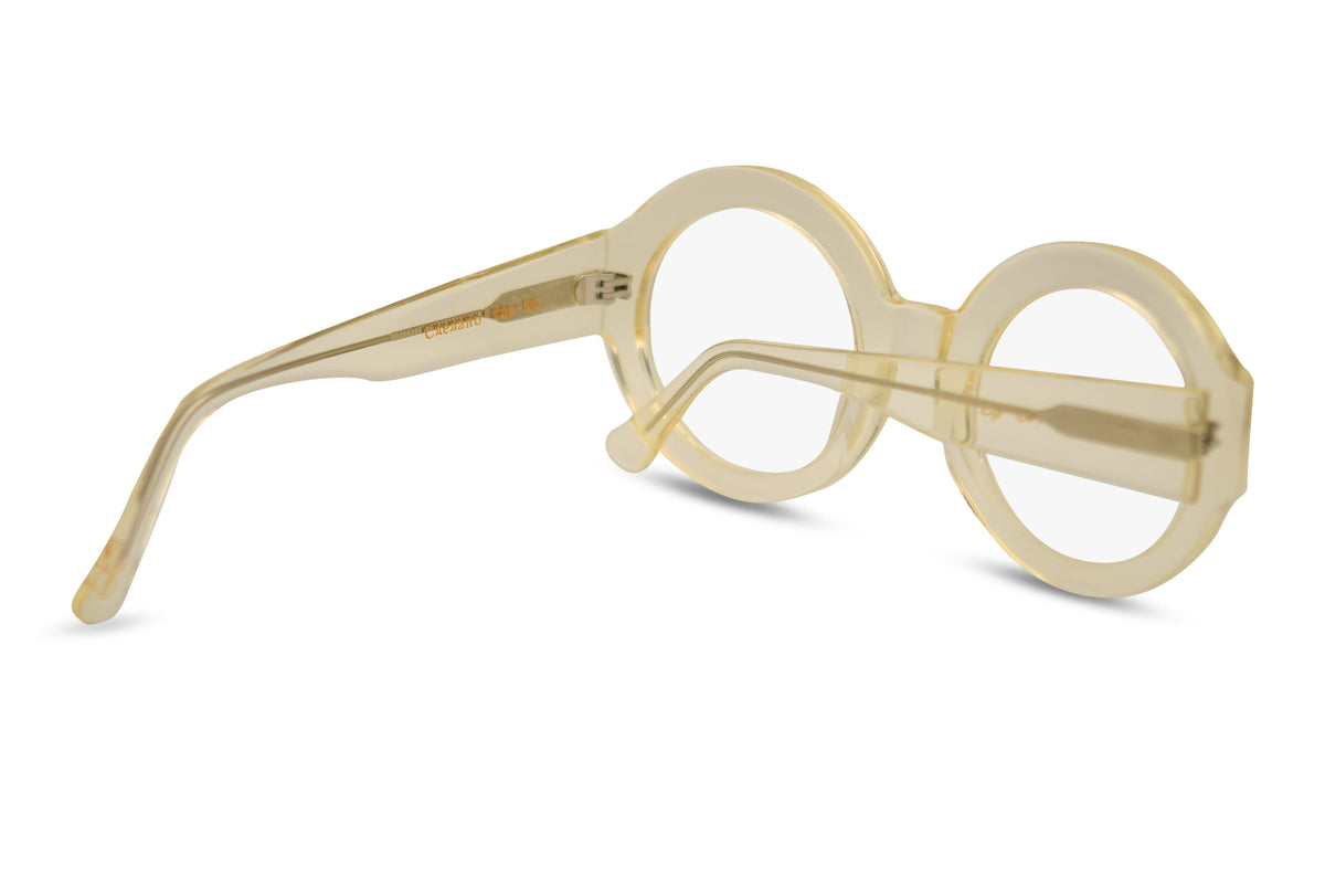 Round Vintage Crystal Frames | Italian Circle Glasses | SPECS