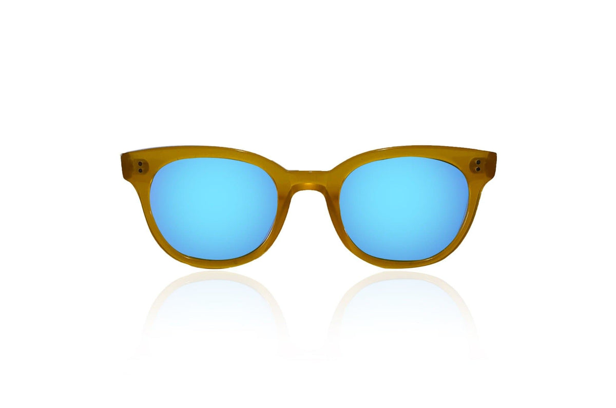Blue Mirror Sunglasses