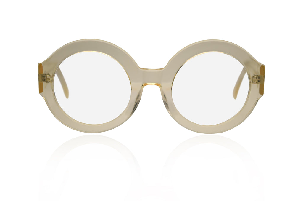 Round Vintage Crystal Frames | Italian Circle Glasses | SPECS